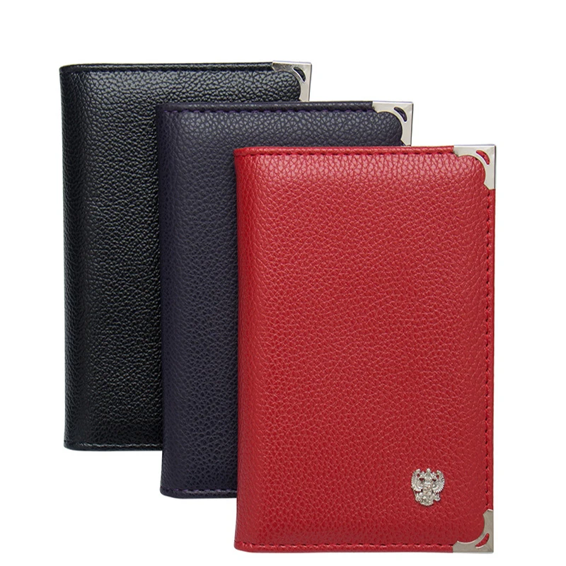 Russian black Litchi pattern Auto Driver License Bag PU Leather Cover for Car Driving Documents Card Credit Holder Wallet Case | Багаж и
