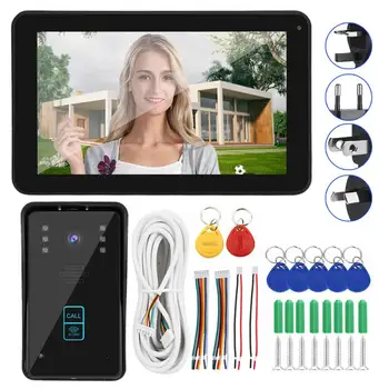 HD Doorbell 9in Doorbell Wired Wifi RFID Card APP 2-Way Entry System 1080P IR-CUT Night View 100-240V bell
HD Doorbell 9in Doorbell Wired Wifi RFID Card APP 2-Way Entry System 1080P IR-CUT Night View 100-240V bell