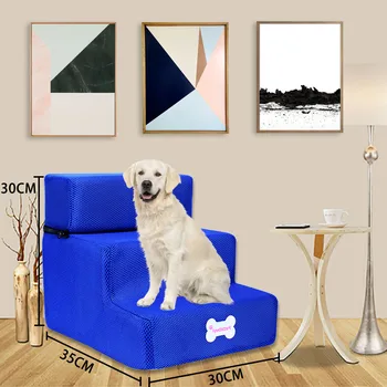 Breathable Mesh Foldable Pet Stairs Detachable Pet Bed Stairs Dog Ramp 3 Steps Ladder For Small Dogs Puppy Cat Bed Cushion Mat
Breathable Mesh Foldable Pet Stairs Detachable Pet Bed Stairs Dog Ramp 3 Steps Ladder For Small Dogs Puppy Cat Bed Cushion Mat