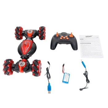 4WD RC Stunt Car Deformable Electric RC Drift Car Transformer Car Toys for Kid Gift with LED Light 
4WD RC Stunt Car Deformable Electric RC Drift Car Transformer Car Toys for Kid Gift with LED Light