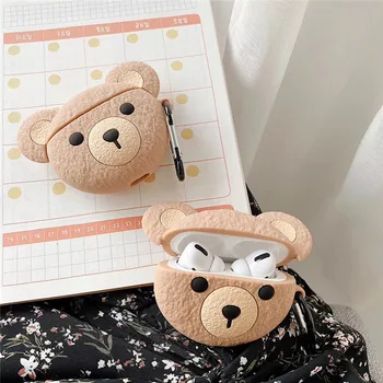Headset Protector Shell Buckle Cartoon Earphones Caes Gen 1 / 2 General Pro 3 Earphone Case Silicone Khaki Bear Silica Gel
Headset Protector Shell Buckle Cartoon Earphones Caes Gen 1 / 2 General Pro 3 Earphone Case Silicone Khaki Bear Silica Gel
