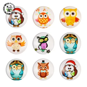 pandahall 100 pcs Printed Glass Flat Back Cabochons for Jewelry Findings Making Dome/Half Round Owl Pattern Mixed Color 5 Sizes
pandahall 100 pcs Printed Glass Flat Back Cabochons for Jewelry Findings Making Dome/Half Round Owl Pattern Mixed Color 5 Sizes