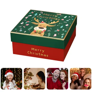 1 Pc Candy Storage Case Apple Case Apple Box Square Fashionable Practical Storage Box Gift Box Packaging Box for Christmas Store
1 Pc Candy Storage Case Apple Case Apple Box Square Fashionable Practical Storage Box Gift Box Packaging Box for Christmas Store