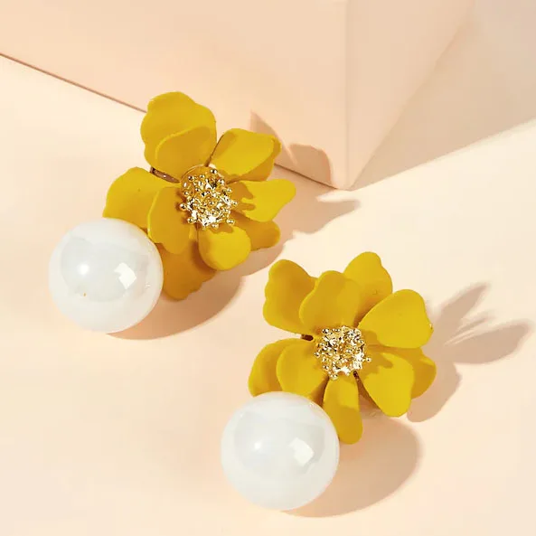 Korea Cute Flower Earrings Fashion Jewelry Dangle Earring for Women Wedding Party Bohemian Pearl Earring Boucles D Oreille Femme
Korea Cute Flower Earrings Fashion Jewelry Dangle Earring for Women Wedding Party Bohemian Pearl Earring Boucles D Oreille Femme