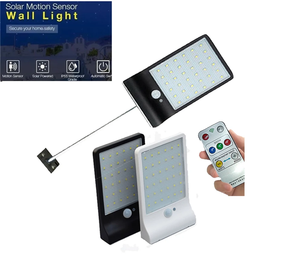 48/36 LED Solar Bright Wireless Motion Sensor Garden Decoration Solar Light spot Street Path Yard Waterproof Wall w metal pole
48/36 LED Solar Bright Wireless Motion Sensor Garden Decoration Solar Light spot Street Path Yard Waterproof Wall w metal pole