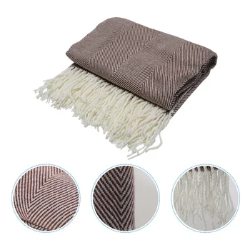 Throw Blanket Hand-woven Acrylic Herringbone Stripe Modern Air Condition Blanket Blanket Knit Blanket for Couch Bed
Throw Blanket Hand-woven Acrylic Herringbone Stripe Modern Air Condition Blanket Blanket Knit Blanket for Couch Bed