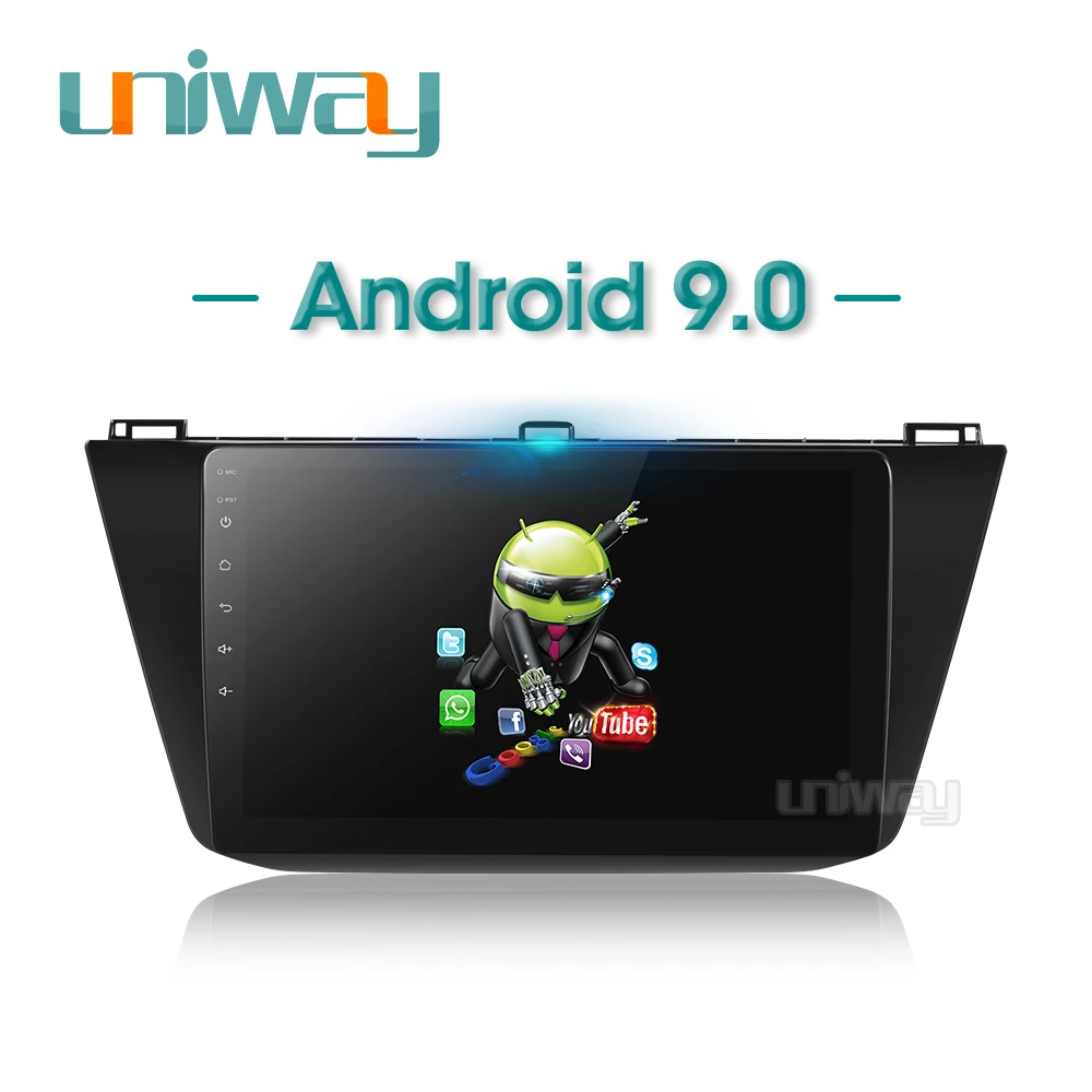 Uniway TG344 px30 android 9.0 car dvd for VW Tiguan 2017 2018 gps navigation multimedia video player | Автомобили и мотоциклы