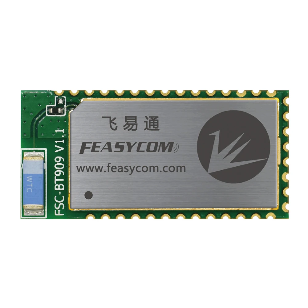 FEASYCOM Class 1 CSR8811 Bluetooth 4.2 Dual Mode Module Support UART Data and I2S Audio transciver
FEASYCOM Class 1 CSR8811 Bluetooth 4.2 Dual Mode Module Support UART Data and I2S Audio transciver