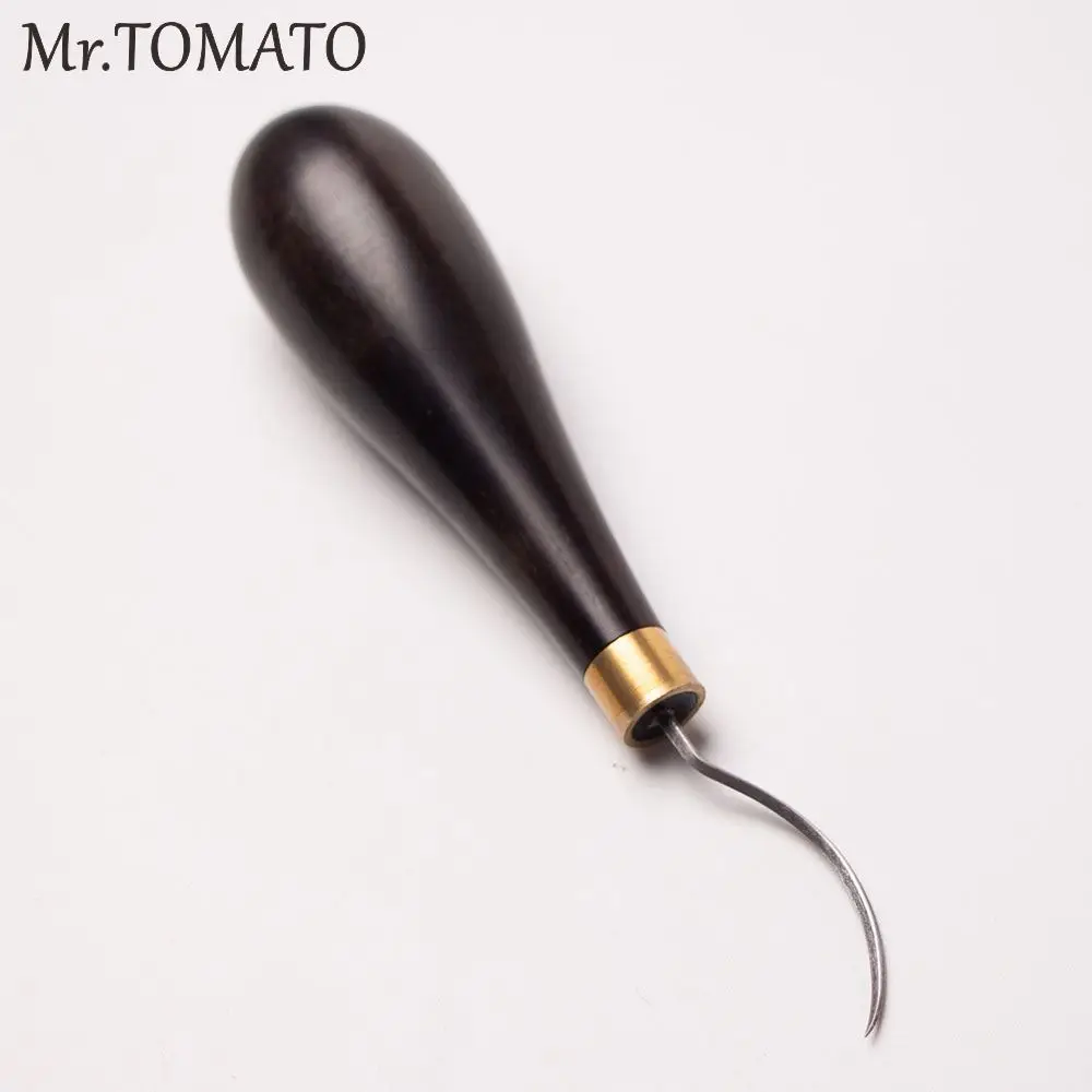 1pc high quality Professional Awl Sewing Tool Hole Punching Leather craft Wood Handle Steel curve awl Craft Stitching DIY Tools
1pc high quality Professional Awl Sewing Tool Hole Punching Leather craft Wood Handle Steel curve awl Craft Stitching DIY Tools