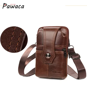 Men Genuine Leather Waist Bag Wallet Leather Men's 6-inch Mobile Phone Belt Bag Single Shoulder Bag Hips Bag
Men Genuine Leather Waist Bag Wallet Leather Men's 6-inch Mobile Phone Belt Bag Single Shoulder Bag Hips Bag