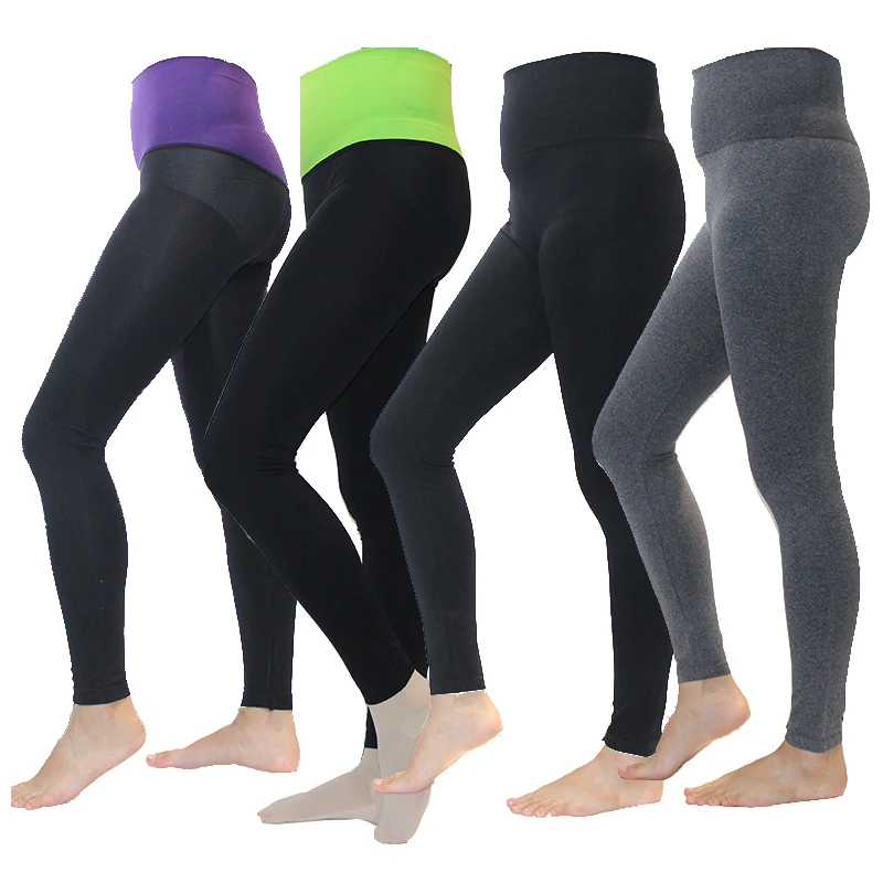 DROZENO Solid color high waist leggings high elasticity tights sweatpants 
DROZENO Solid color high waist leggings high elasticity tights sweatpants