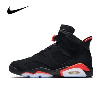Nike Air Jordan 6 Black Infrared OG 2019 Men's Basketball Shoes Original High Top Jordan Sneakers Basketball Shoes Women 
Nike Air Jordan 6 Black Infrared OG 2019 Men's Basketball Shoes Original High Top Jordan Sneakers Basketball Shoes Women