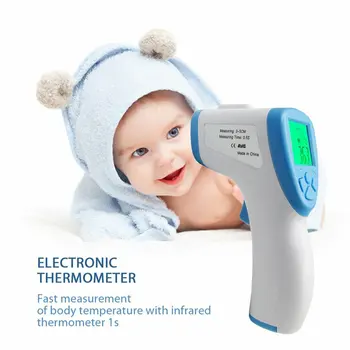 Non Touching Handled Body Temperature Non-contact Infrared Electronic Thermometer for Adults and Babies
Non Touching Handled Body Temperature Non-contact Infrared Electronic Thermometer for Adults and Babies