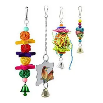 10Pcs Bird Swing Chewing Toys Parrot Colorful Stand Hammock Hanging Bell Perch Climbing Ladder Cage Decoration
10Pcs Bird Swing Chewing Toys Parrot Colorful Stand Hammock Hanging Bell Perch Climbing Ladder Cage Decoration