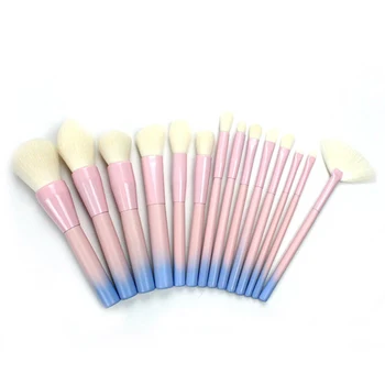 14pcs Gradient Color Long Facial Professional Portable Easy Clean Makeup Brush Set Round Handle Powder Blending Soft Cosmetics
14pcs Gradient Color Long Facial Professional Portable Easy Clean Makeup Brush Set Round Handle Powder Blending Soft Cosmetics