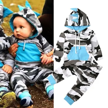 0-24 Months Newborn Camouflage Clothes Set Hooded Pullover Sweatshirt Tops Camo Long Pants Tracksuits For Boys Clothing Kids Set 
0-24 Months Newborn Camouflage Clothes Set Hooded Pullover Sweatshirt Tops Camo Long Pants Tracksuits For Boys Clothing Kids Set