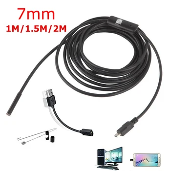 7mm Android Endoscope Camera IP67 Waterproof Support OTG and UVC Smartphone HD Snake Mini Usb Endoscope Car / PCB Inspection
7mm Android Endoscope Camera IP67 Waterproof Support OTG and UVC Smartphone HD Snake Mini Usb Endoscope Car / PCB Inspection