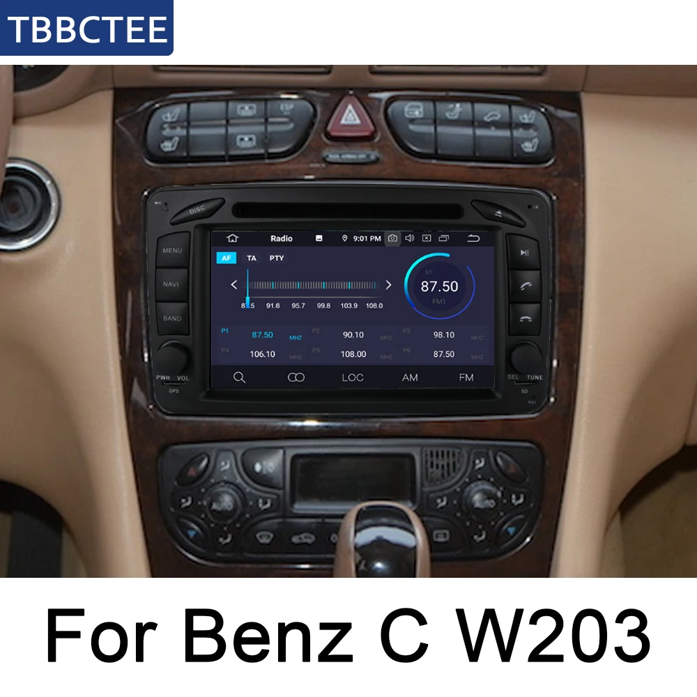 Мультимедийная система для Mercedes Benz C Class W203 2001 ~ 2004 NTG Android GPS навигация Bluetooth Wi Fi