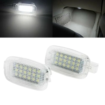 2pcs White 18 SMD LED Light Side Door Foot Area Luggage Lamp For Mercedes 6000K Xenon White Light Color
2pcs White 18 SMD LED Light Side Door Foot Area Luggage Lamp For Mercedes 6000K Xenon White Light Color