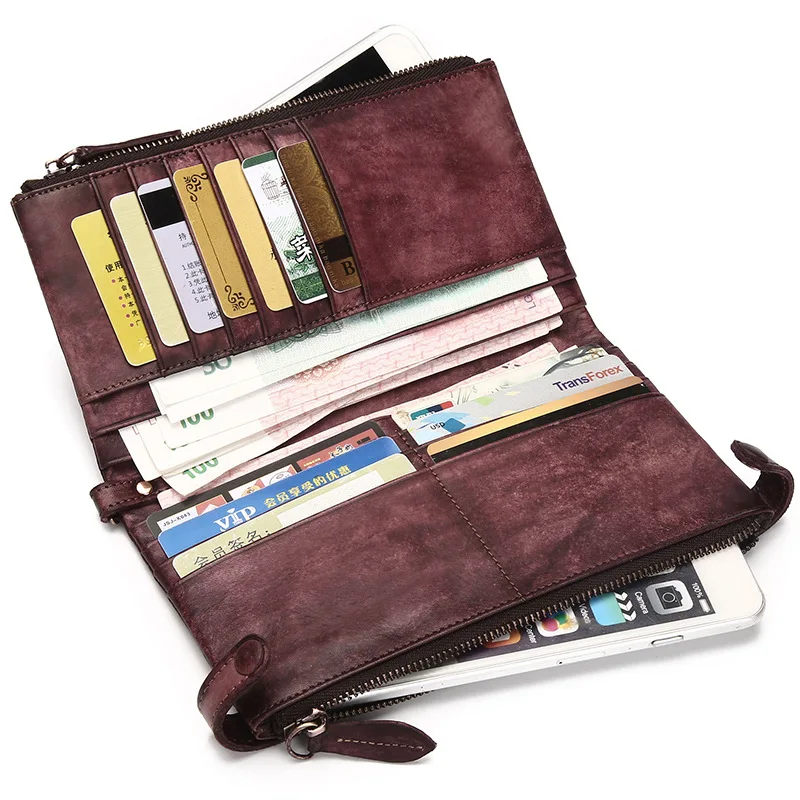 Wallet Skeleton-skin Retro Casual Clutch Women's Wallet Long Multifunctional Bag Crafts
Wallet Skeleton-skin Retro Casual Clutch Women's Wallet Long Multifunctional Bag Crafts