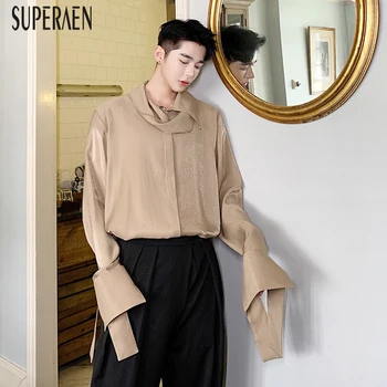 SuperAen Spring and Autumn Shirts Women New 2020 Wild Casual Fashion Ladies Blouses and Tops Long-sleeved Women Clothing
SuperAen Spring and Autumn Shirts Women New 2020 Wild Casual Fashion Ladies Blouses and Tops Long-sleeved Women Clothing