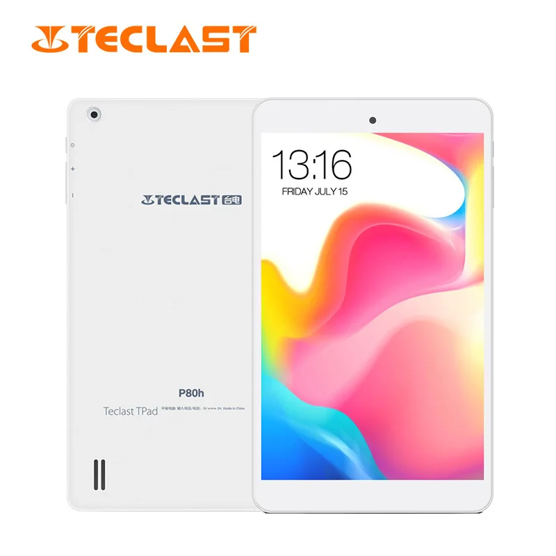 

Teclast P80H Android Tablet PC 8 Inch Tablets MT8163 Quad Core 1280*800 1GB RAM 16GB ROM Dual Camera GPS HDMI Immersive Music