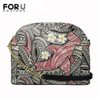 Vintage Polynesian Shark With Plumeria Print Shell Messenger Bag for Women PU Leather Crossbody Bag With Chain Sing Bolsa Hot
Vintage Polynesian Shark With Plumeria Print Shell Messenger Bag for Women PU Leather Crossbody Bag With Chain Sing Bolsa Hot