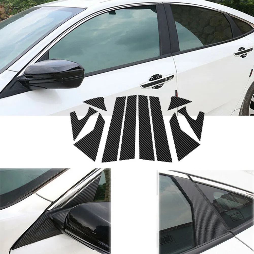 For Honda Civic 10th 16-19 3D Carbon Fiber Pillar Posts Windo Cover Door Trim Vinyl Car Sticker
For Honda Civic 10th 16-19 3D Carbon Fiber Pillar Posts Windo Cover Door Trim Vinyl Car Sticker