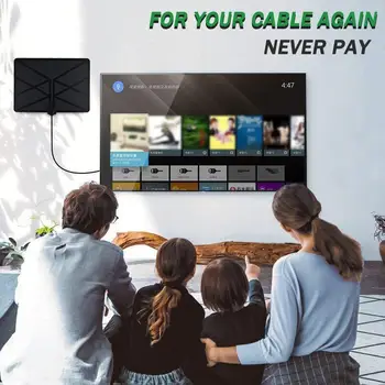 960 Miles Indoor FM VHF UHF 28dB Digital HD TV Antenna Signal Amplifier Booster
960 Miles Indoor FM VHF UHF 28dB Digital HD TV Antenna Signal Amplifier Booster