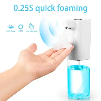Infrared Intelligent Induction Soap Dispenser Automatic Foam Washing Mobile Phone Non-contact Foam Soap Dispenser Hand Sanitizer
Infrared Intelligent Induction Soap Dispenser Automatic Foam Washing Mobile Phone Non-contact Foam Soap Dispenser Hand Sanitizer