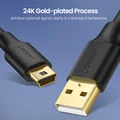 Ugreen Mini USB Cable Mini USB to USB Fast Data Charger Cable for MP3 MP4 Player Car DVR GPS Digital Camera HDD Mini USB
