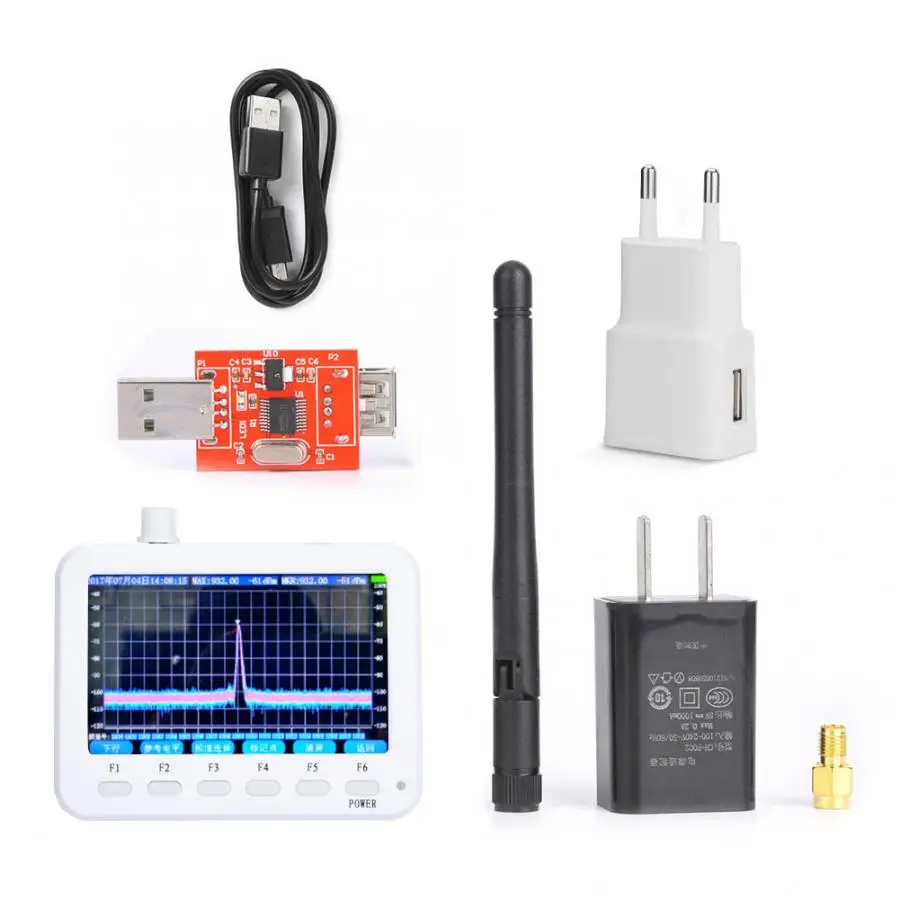 100-240V XT-129-AT High Professional Portable Spectrum Analyzer Signal Frequency Measuring Instrument
100-240V XT-129-AT High Professional Portable Spectrum Analyzer Signal Frequency Measuring Instrument