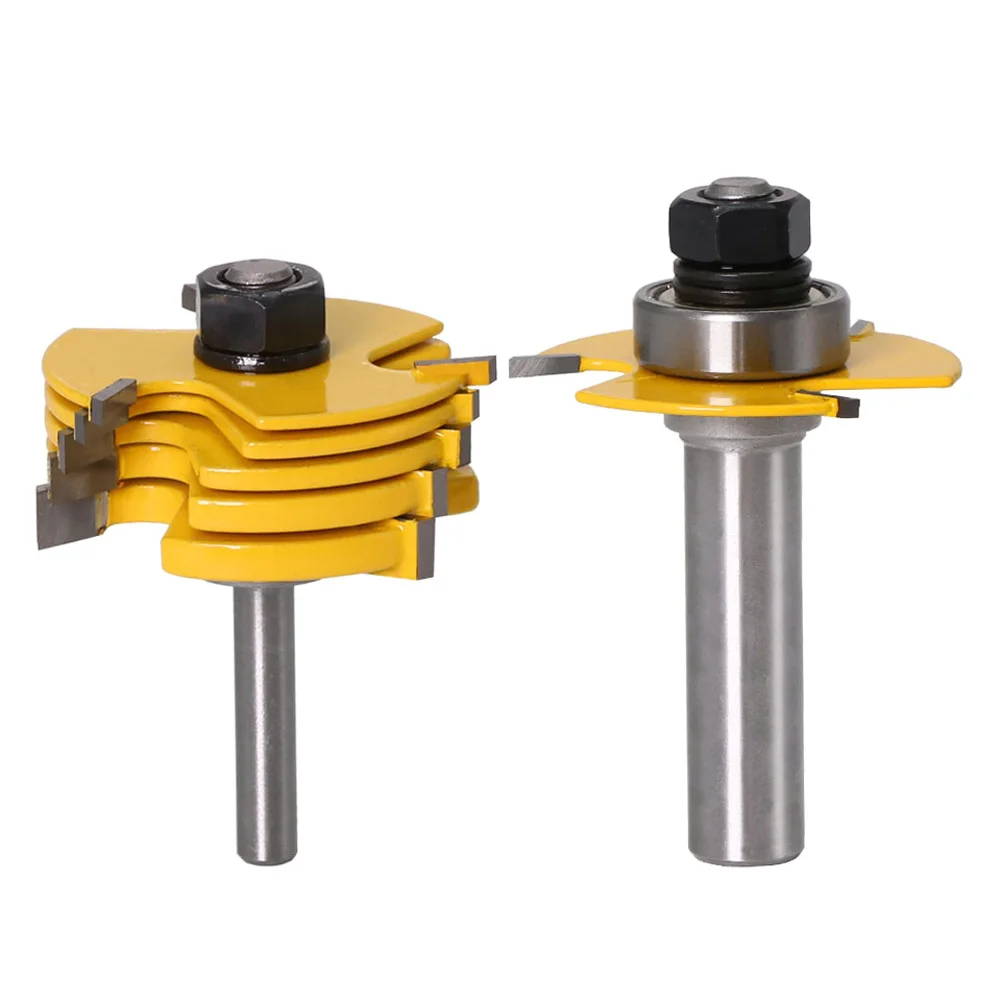 2Pcs Slot Cutter 3 Wing Router Bit Set Woodworking Chisel Cutter Tool 8" 12" Shank Tenon Cutter Woodworking Tool
2Pcs Slot Cutter 3 Wing Router Bit Set Woodworking Chisel Cutter Tool 8" 12" Shank Tenon Cutter Woodworking Tool