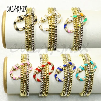 3pcs Oval shape charm bracelet mix colors enamal bracelets Bolt Lock charm fashion jewelry accessories gift for women 50675
3pcs Oval shape charm bracelet mix colors enamal bracelets Bolt Lock charm fashion jewelry accessories gift for women 50675