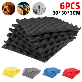 6pcs 300x300x30mm Soundproofing Panel Studio Acoustic Panel Soundproofing Foam Panel Soundproof Absorption Treatment Panel
6pcs 300x300x30mm Soundproofing Panel Studio Acoustic Panel Soundproofing Foam Panel Soundproof Absorption Treatment Panel