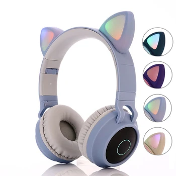 Cute Cat Ear Bluetooth 5.0 Headphones Noise Cancelling Girls Kids Cute Headset Support TF Card Jack Mic Wireless Headphones
Cute Cat Ear Bluetooth 5.0 Headphones Noise Cancelling Girls Kids Cute Headset Support TF Card Jack Mic Wireless Headphones