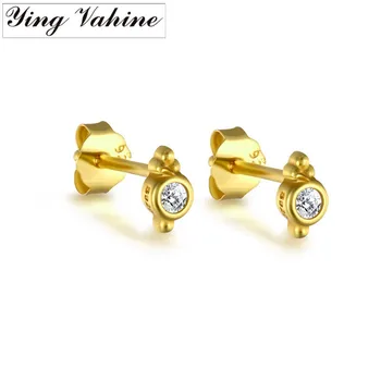 ying Vahine 100% 925 Sterling Silver Three Beads & Small Zircon Stud Earrings for Women
ying Vahine 100% 925 Sterling Silver Three Beads & Small Zircon Stud Earrings for Women