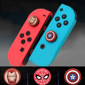 2pcs Marvel Super Hero Thumb Stick Grip Cap Joystick Cover For Nintend Switch Lite NS Joy-Con Controller Gamepad Thumbstick Case
2pcs Marvel Super Hero Thumb Stick Grip Cap Joystick Cover For Nintend Switch Lite NS Joy-Con Controller Gamepad Thumbstick Case