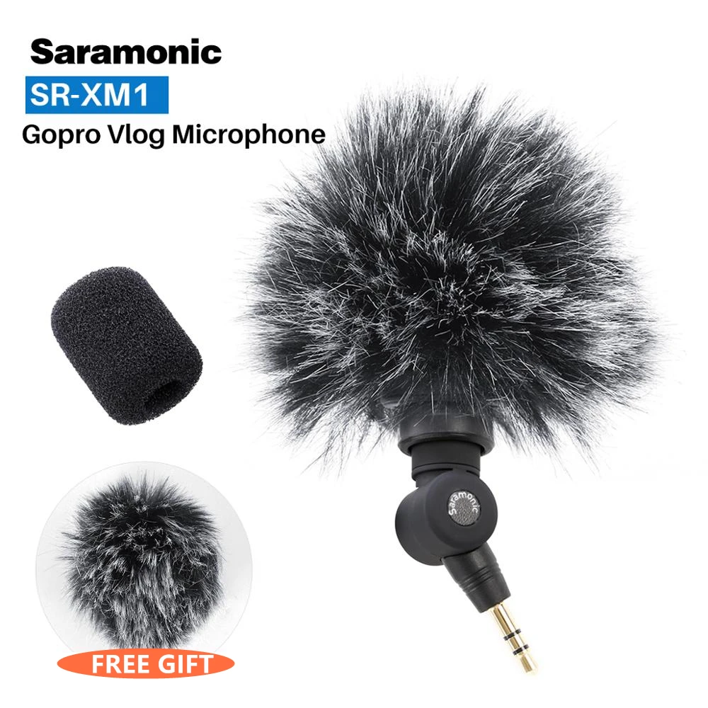 Saramonic SR-XM1 3.5mm Wireless Omnidirectional Microphone Video Mic for GoPro Hero 7 6 5 DSLR DJI Osmo Action Osmo Pocket
Saramonic SR-XM1 3.5mm Wireless Omnidirectional Microphone Video Mic for GoPro Hero 7 6 5 DSLR DJI Osmo Action Osmo Pocket