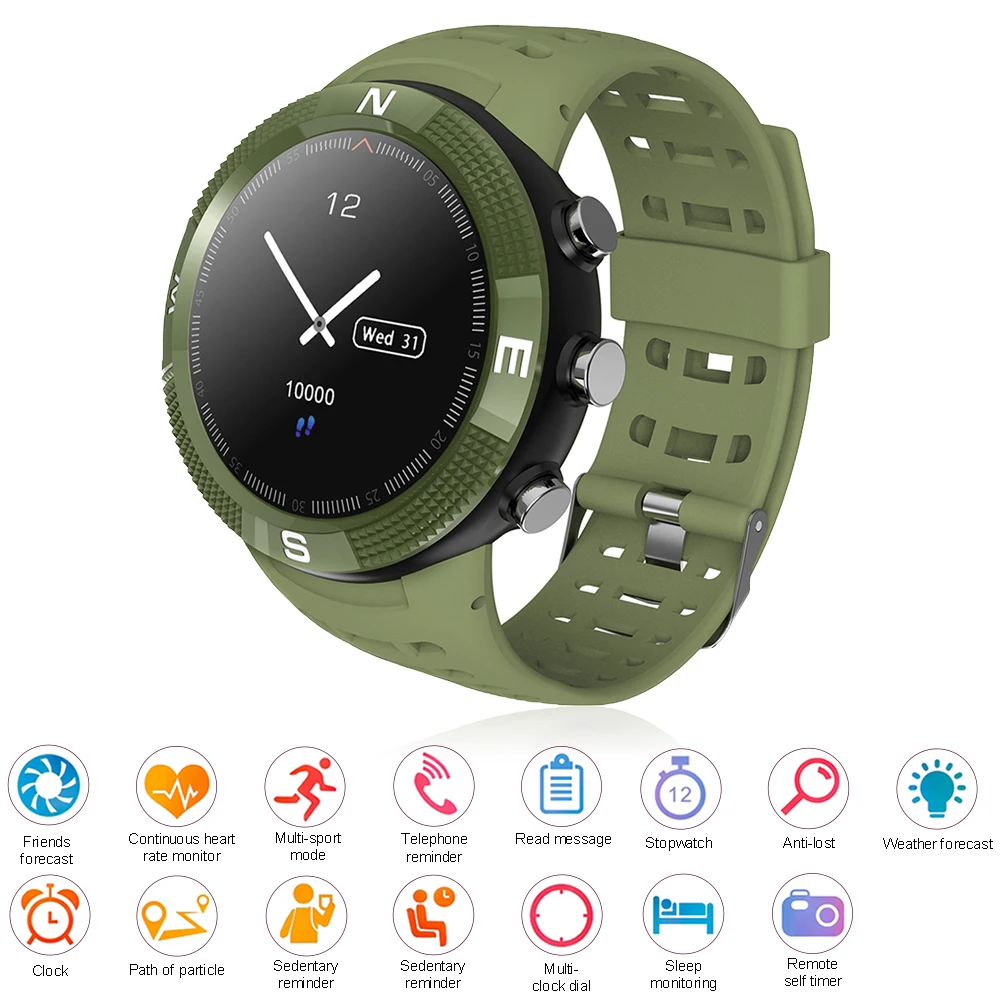 Smart Watch GPS positioning Men Blood Pressure Round Smartwatch Women Watch Waterproof Sport Tracker WhatsApp For Android Ios
Smart Watch GPS positioning Men Blood Pressure Round Smartwatch Women Watch Waterproof Sport Tracker WhatsApp For Android Ios