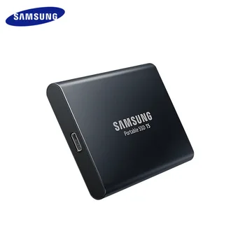 Samsung Portable SSD T5 1TB External Solid State Disk 2TB USB 3.1 To Type-C Hard Drive Type-C To Type-C Black SSD For Computer
Samsung Portable SSD T5 1TB External Solid State Disk 2TB USB 3.1 To Type-C Hard Drive Type-C To Type-C Black SSD For Computer