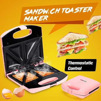Electric Sandwich Bread Maker 220V 750W 2 Slice Toast Grill Non Stick Surface Toaster Kitchen Cooking Tools Breakfast Machine
Electric Sandwich Bread Maker 220V 750W 2 Slice Toast Grill Non Stick Surface Toaster Kitchen Cooking Tools Breakfast Machine