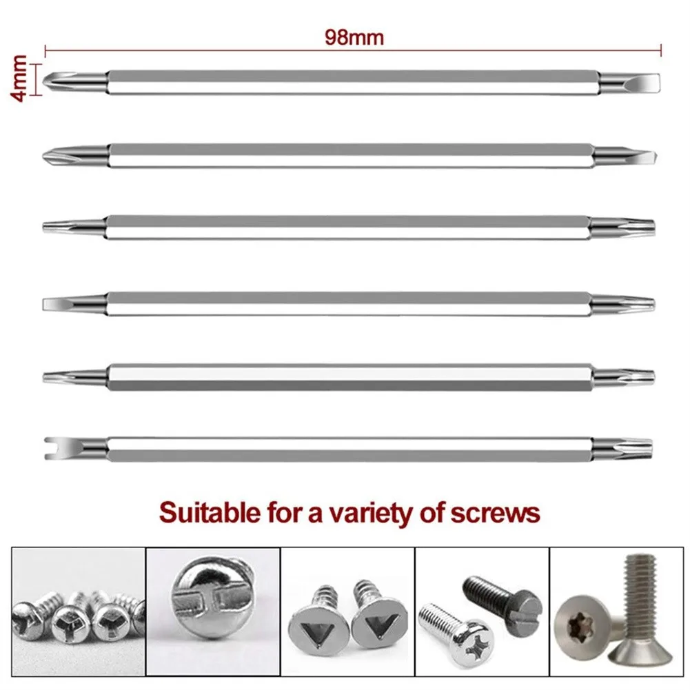7pcs Magnetic Special-shaped Screwdriver Bit Set Household Multifunctional Pentagonal Torx Flat Head Screw Driver Bits
7pcs Magnetic Special-shaped Screwdriver Bit Set Household Multifunctional Pentagonal Torx Flat Head Screw Driver Bits