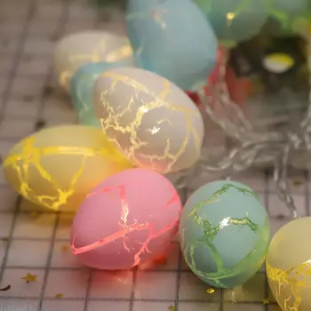 10/20 LED Easter Eggs Shape String Light Copper Wire Battery Powered Tree Decor Q0KF
10/20 LED Easter Eggs Shape String Light Copper Wire Battery Powered Tree Decor Q0KF