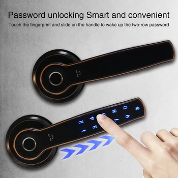 Office Home Apartments Keyless Entry Hotels Smart Biometric Bluetooth Easy Install Front Door Fingerprint Deadbolt Lock
Office Home Apartments Keyless Entry Hotels Smart Biometric Bluetooth Easy Install Front Door Fingerprint Deadbolt Lock