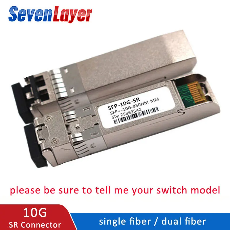 10G SFP module BIDI 10GBASE Fiber Optic SFP Transceiver Module SM LC Optic module Compatible with multiple switches
10G SFP module BIDI 10GBASE Fiber Optic SFP Transceiver Module SM LC Optic module Compatible with multiple switches