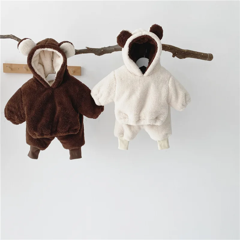 MILANCEL baby clothing set bunny ear Korean baby boys clothes set fur lining baby outfit winter girls clothes
MILANCEL baby clothing set bunny ear Korean baby boys clothes set fur lining baby outfit winter girls clothes