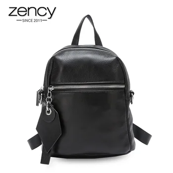 Zency 100% Genuine Leather Fashion Women Backpack Vocation Beach Knapsack Large Capacity Girls Schoolbag Black Small Travel Bags
Zency 100% Genuine Leather Fashion Women Backpack Vocation Beach Knapsack Large Capacity Girls Schoolbag Black Small Travel Bags