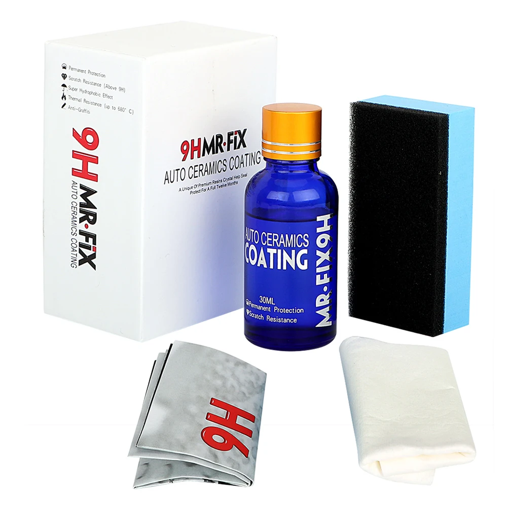 2020 9H Car Oxidation Liquid Ceramic Coat Super Hydrophobic Glass Coating Set Polysiloxane and Nano materials Care Multicolor H9
2020 9H Car Oxidation Liquid Ceramic Coat Super Hydrophobic Glass Coating Set Polysiloxane and Nano materials Care Multicolor H9