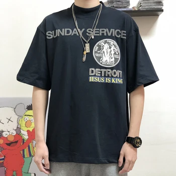2020ss Jesus IS King SUNDAY SERVICE Shirt Kanye West T Shirt Man Women High Quality Summer Hip Hop Top Tees
2020ss Jesus IS King SUNDAY SERVICE Shirt Kanye West T Shirt Man Women High Quality Summer Hip Hop Top Tees
